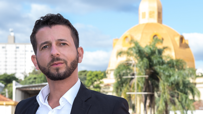 Vereador Elton Carvalho é pré-candidato a deputado estadual por São Carlos e região - Crédito: Divulgação
