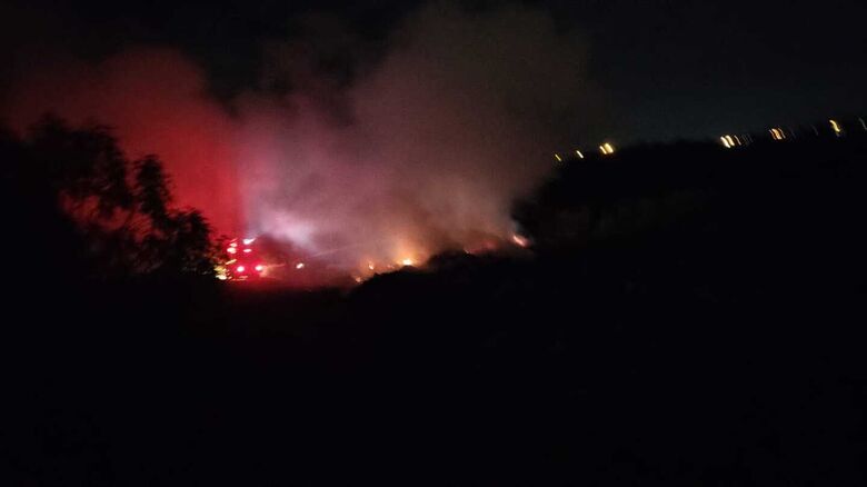 Incêndio impede que ecoponto no Cidade Aracy receba resíduos - Crédito: Divulgação