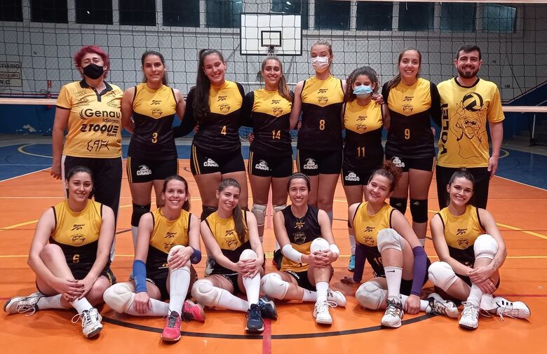 Equipe do Caaso mostrou força e superou o Country Club - Crédito: Divulgação