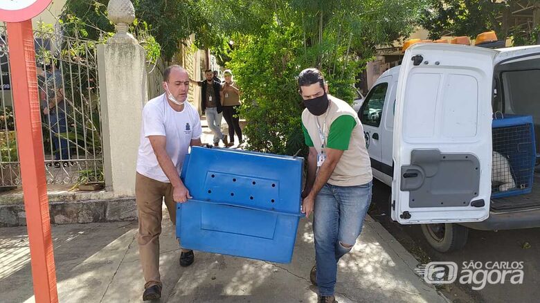 Polícia Civil resgata cães de cabeleireiro acusado de zoofilia - Crédito: Maycon Maximino/São Carlos Agora