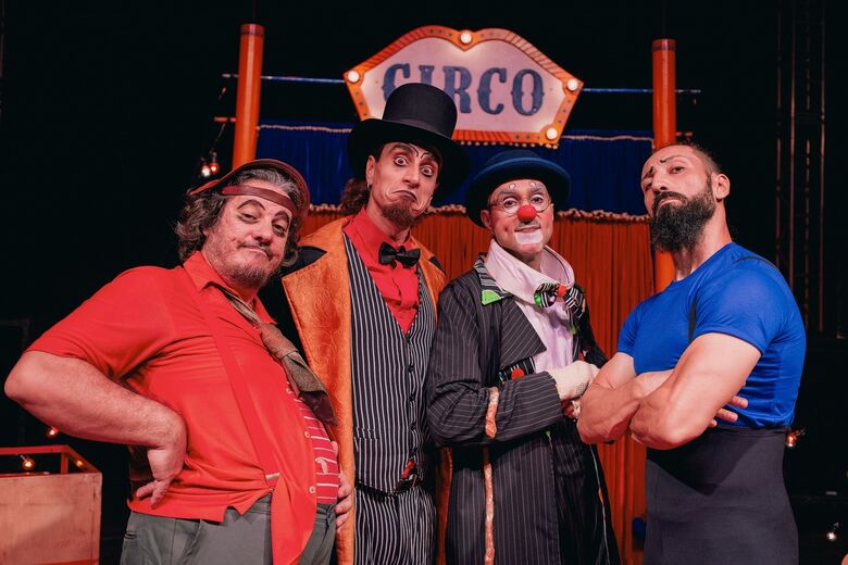 O Pequeno Circo da Família Silva é uma das atrações do final de semana para a garotada - Crédito: Rogener Pavinski