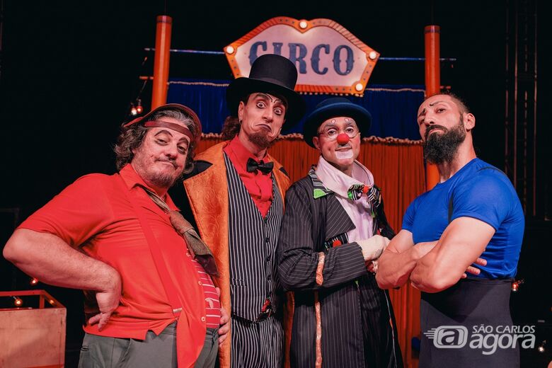 O Pequeno Circo da Família Silva é uma das atrações do final de semana para a garotada - Crédito: Rogener Pavinski