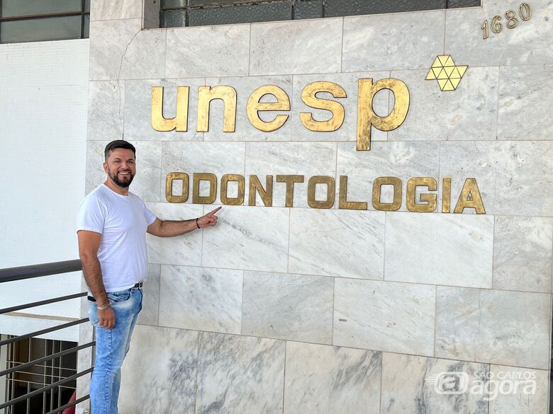 Vereador Rodson visita Campus da Unesp de Araraquara - Crédito: Divulgação
