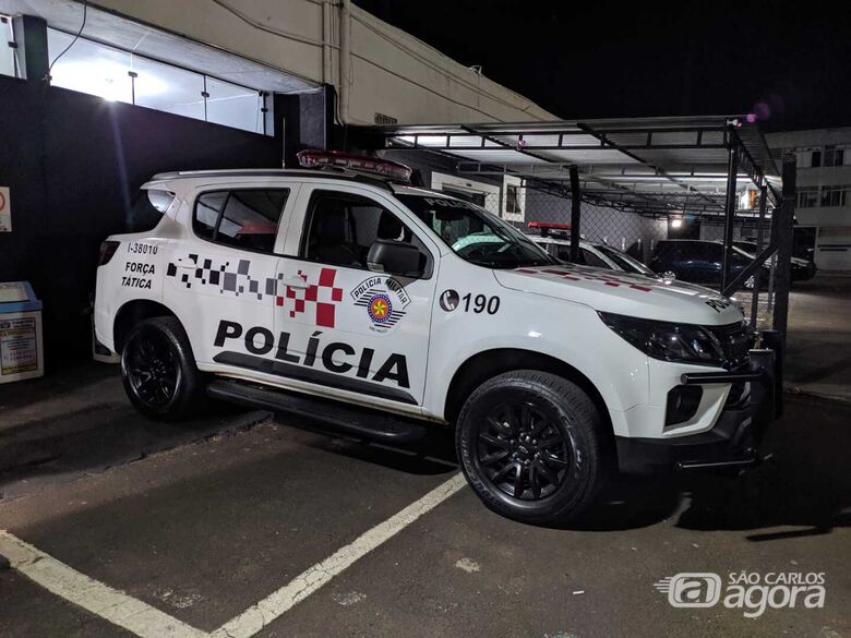 Ladrão é detido após tentar furtar caminhonete de PM na Vila Monteiro - Crédito: Arquivo/São Carlos Agora