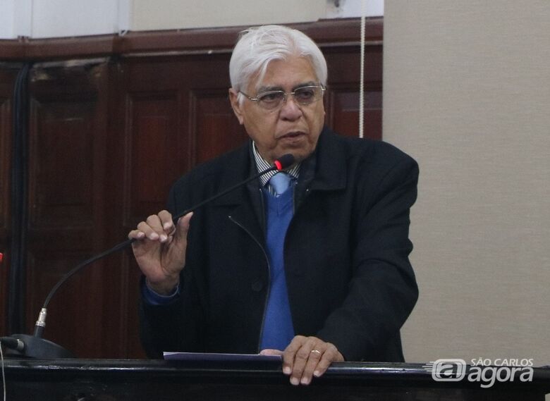 Vereador Azuaite, vice-presidente do CPP: Defesa de mobilização para Congresso derrubar veto ao reajuste da merenda escolar - Crédito: Divulgação