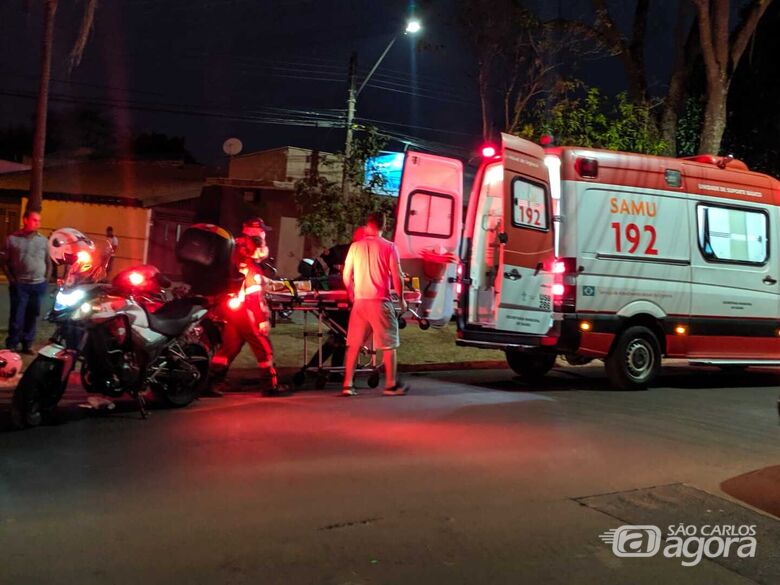 Motociclista fica ferida após acidente no Castelo Branco - Crédito: Maycon Maximino