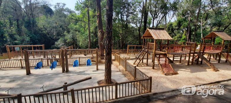 Parque Ecológico ganha playground inclusivo - 