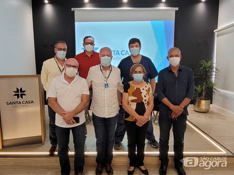 Morillas agradeceu pela atenção dos vereadores e reforçou que a colaboração do Legislativo é fundamental - Crédito: Comunicação Santa Casa