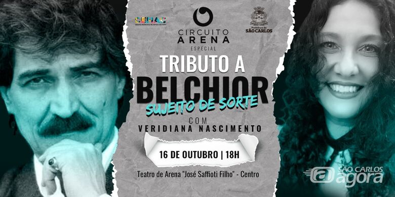 Domingo tem circuito arena especial com tributo a Belchior -