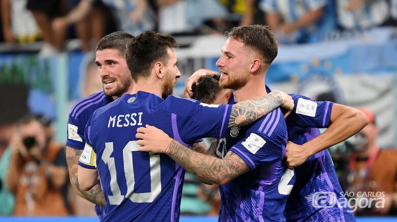 Argentina vence com folga e pega Austrália nas oitavas - Crédito: Reprodução/FIFA