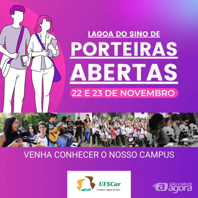 Evento é aberto aos interessados em conhecer o Campus Lagoa do Sino - Crédito: Divulgação