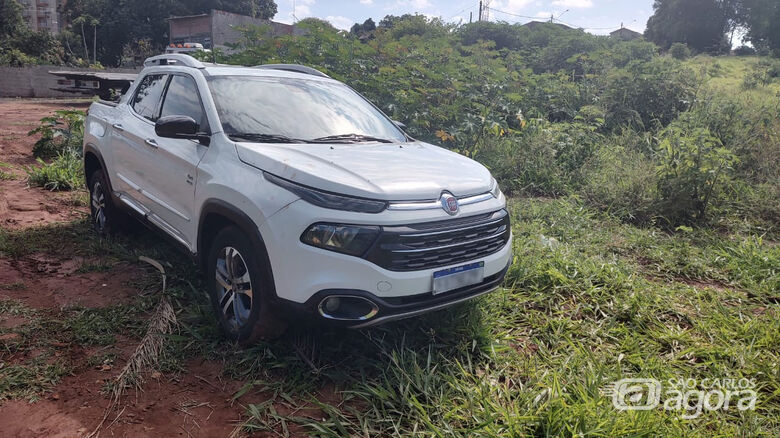 Fiat Toro furtado em setembro é recuperado após denúncia anônima - Crédito: Maycon Maximino