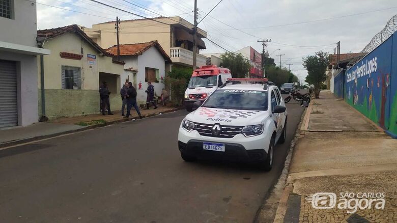 Local da ocorrência na manhã desta segunda-feira - Crédito: Maycon Maximino