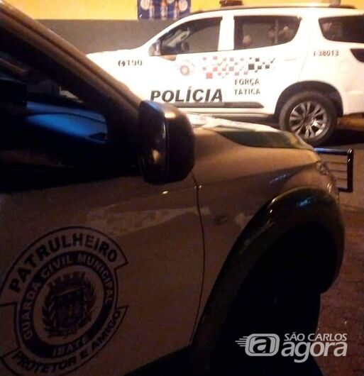 Forças de segurança impedem realização de "pancadão" no Jardim Cruzado em Ibaté - Crédito: Rota das notícias