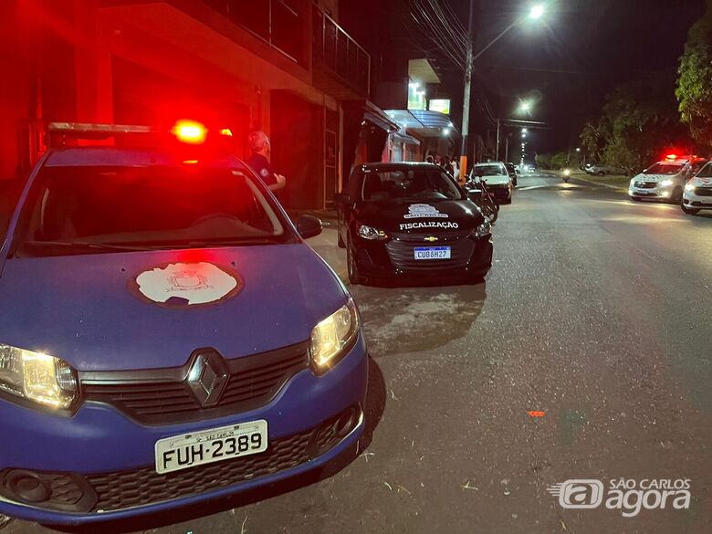 PM, GM e fiscalização realizam operação preventiva para impedir pancadões e festa funk no Cidade Aracy e Antenor Garcia - Crédito: Prefeitura Municipal