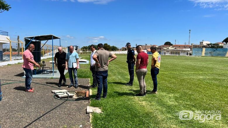 Estádio do Luisão passa por vistoria prévia para a Copa São Paulo - Crédito: Divulgação