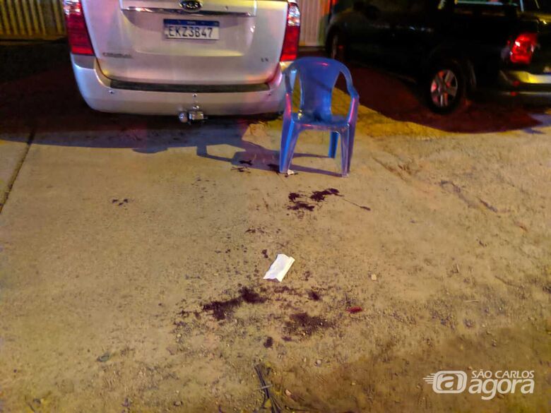 Briga em bar deixa homem gravemente ferido - Crédito: Maycon Maximino