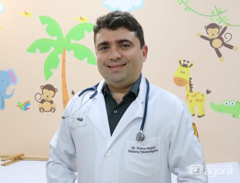 Maiton Fredson Lopes, pediatra do Hapvida NotreDame Intermédica - 