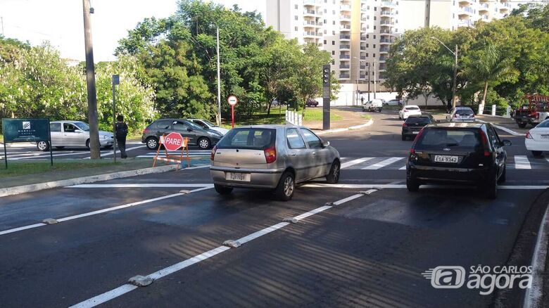 Trânsito em São Carlos  - Crédito: Maycon Maximino