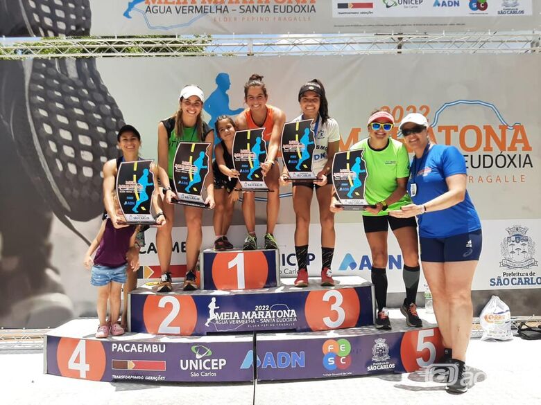Meia maratona Água Vermelha Santa Eudóxia foi atração do domingo -