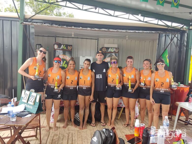 Torneio de vôlei de praia em São Carlos atendeu as expectativas de participantes e promotores - Crédito: Divulgação