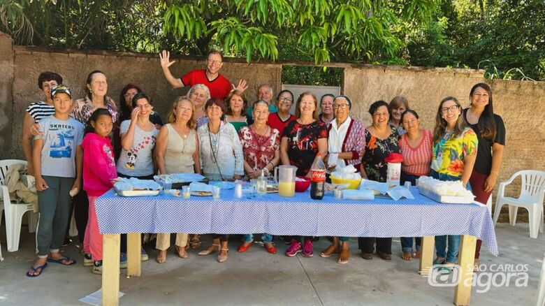 Confraternização marca final de ano no Centro Comunitário de Água Vermelha - Crédito: Divulgação