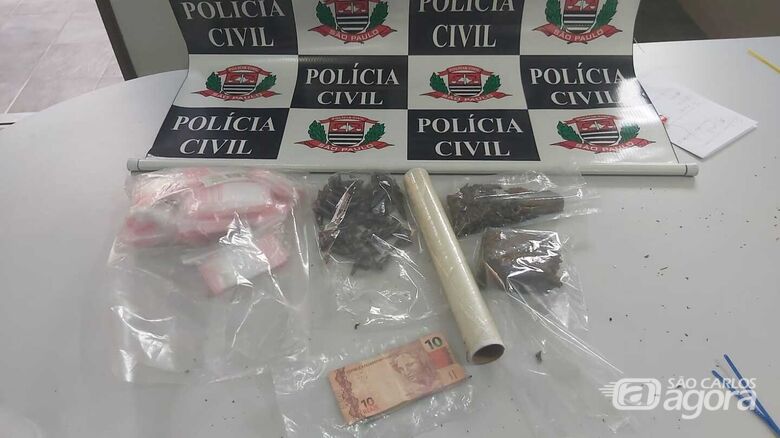 Policiais da DIG prendem suspeito de participar de roubos em São Carlos - Crédito: Divulgação