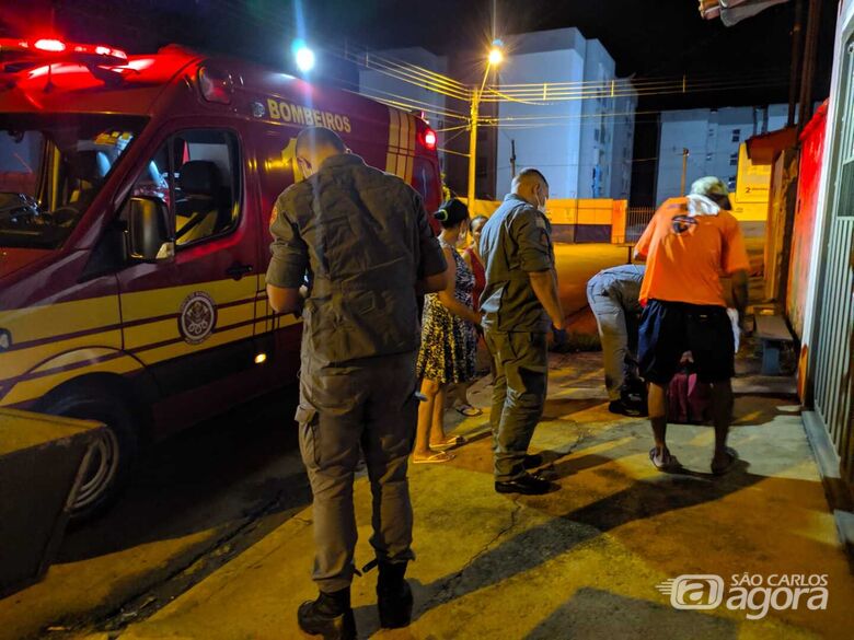 Homem é agredido pela irmã e sofre ferimento no pescoço no Jockey Clube -