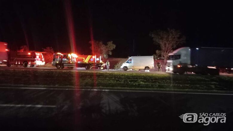 Criança de 2 anos morre após colisão traseira na rodovia Washington Luís - Crédito: Reprodução/Balda News
