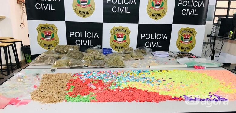 DISE prende casal com grande quantidade de droga sintética no Jardim Paulistano - Crédito: Maycon Maximino