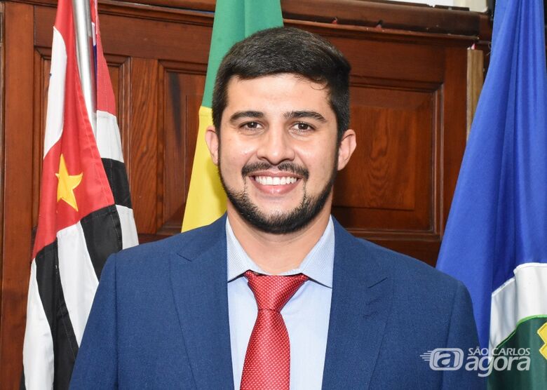 ereador Bruno Zancheta, 1º.Secretário da Mesa Diretora da Câmara Municipal no biênio 2023-2024 -