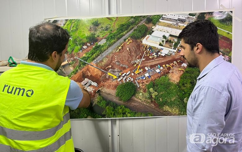 Vereador Bruno Zancheta acompanha obras na região do Cristo -