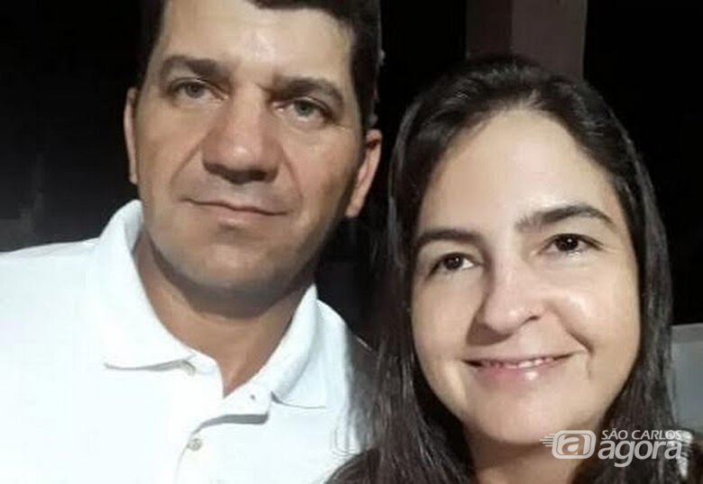 Luciano e a esposa Flávia morreram de forma trágica - Crédito: arquivo pessoal