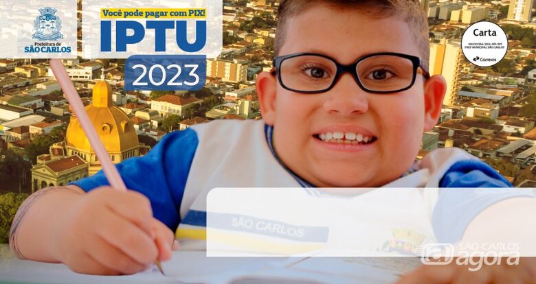Carnê IPTU - Crédito: divulgação