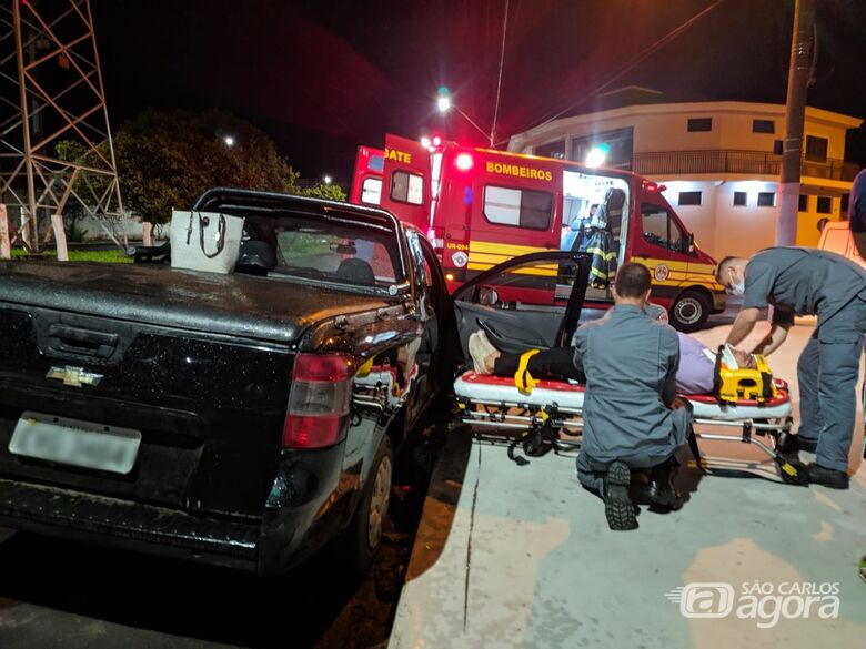 Motorista foge após causar colisão no Castelo Branco - Crédito: Maycon Maximino