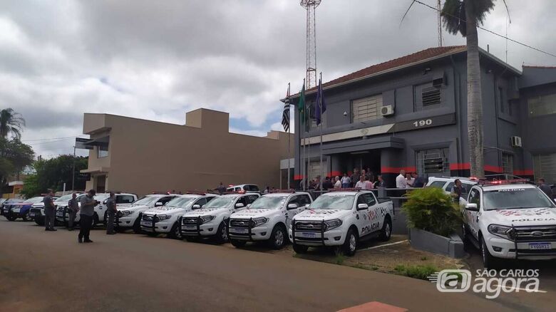 Polícia Militar recebe 24 viaturas para o combate à criminalidade - Crédito: Maycon Maximino