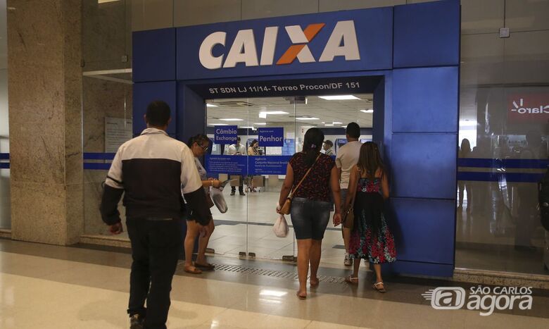 Agência da Caixa - Crédito: © José Cruz/Agência Brasil