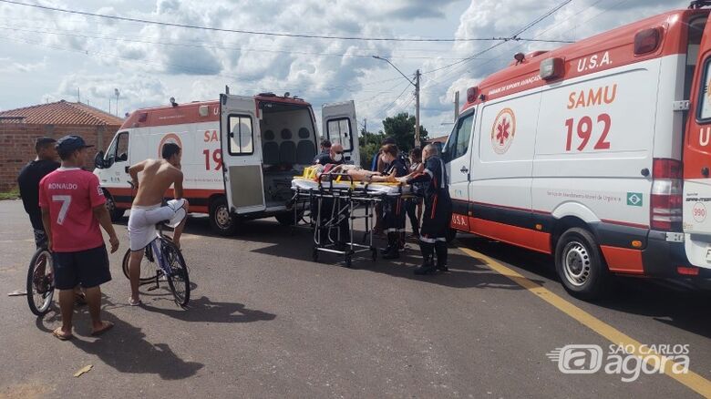 Criança de 11 anos sofre ferimentos graves após ser atropelada na região - Crédito: Araraquara Agora
