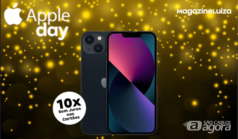 Somente nesta quarta: Iphone 13 128GB por R$ 299 mensais no Magalu -