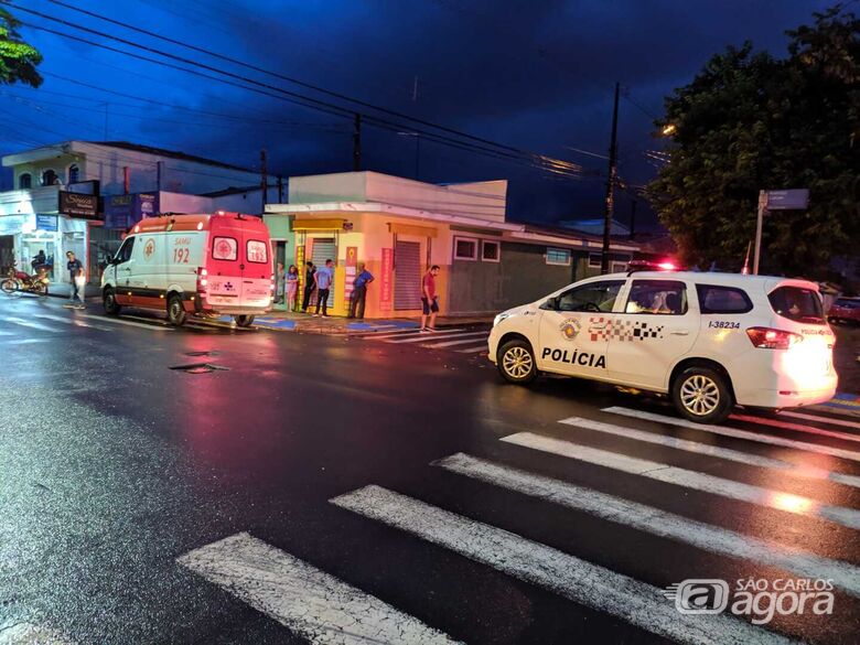 Motociclista se envolve em acidente na Vila Prado - Crédito: Maycon Maximino