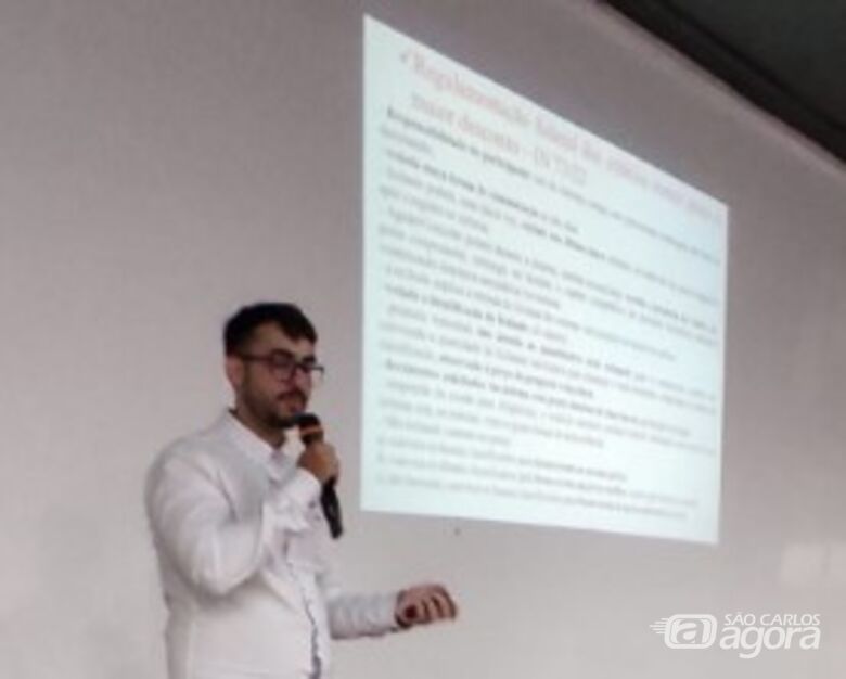 Servidores participam de curso de capacitação à nova lei de licitações e contratos - Crédito: Divulgação