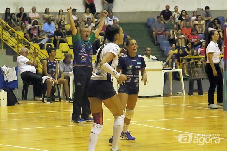 Time são-carlense terá um desafio complicado em Osasco - Crédito: Jonas Bezerra