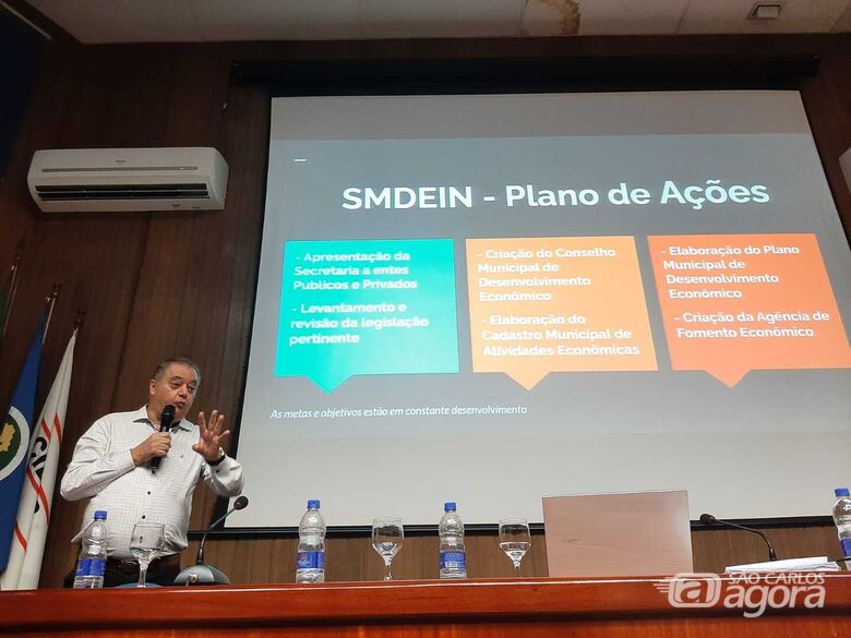 Secretários de Desenvolvimento Econômico e de Governo participam de reunião do Ciesp - Crédito: Divulgação