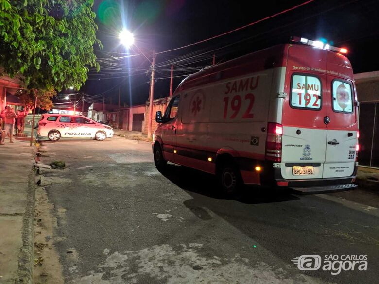 Samu socorreu a vítima até a UPA do Cidade Aracy - Crédito: Divulgação