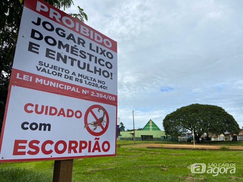 Cidadão é multado R$ 1.028,40 por jogar entulho irregularmente em mata na cidade de Ibaté - Crédito: divulgação/PM