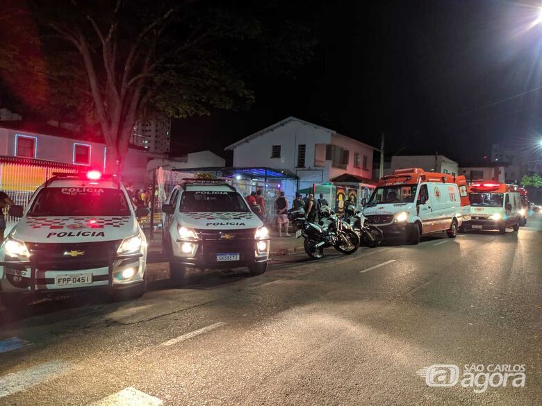Movimentação policial no local - Crédito: Maycon Maximino