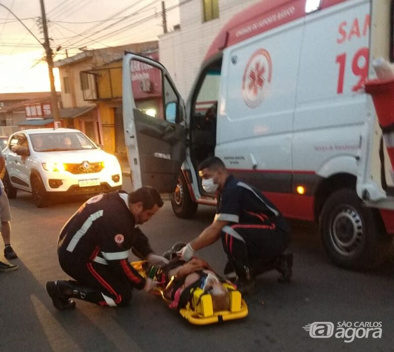 Pedestre é atropelado por carro no bairro Boa Vista - Crédito: Maycon Maximino