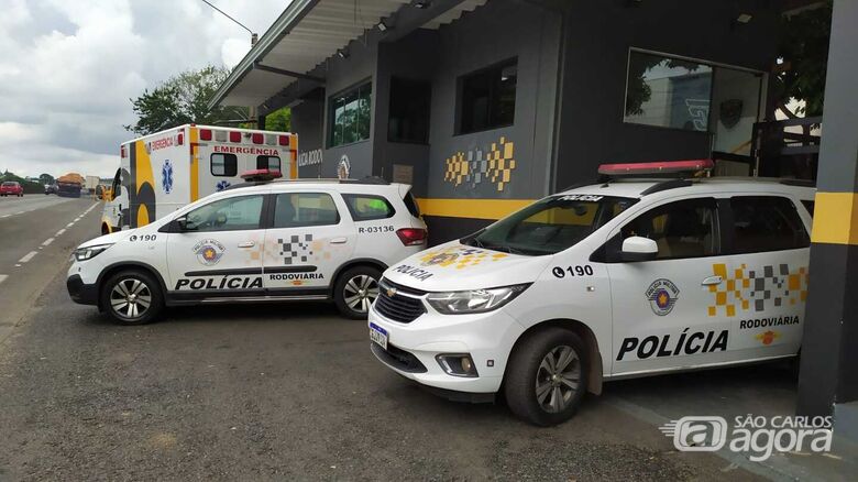 Base da Polícia Rodoviária - Crédito: Arquivo/São Carlos Agora