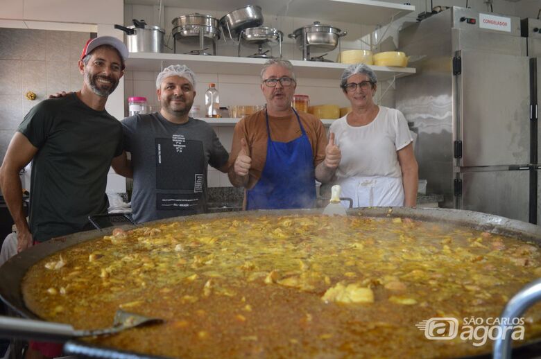 Parceria Casa do Caminho e Paella do Pascoal é considerada um sucesso - Crédito: divulgação
