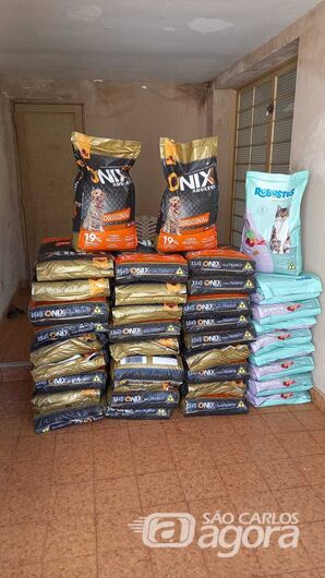 Donativos foram entregues na sexta-feira - Crédito: Divulgação